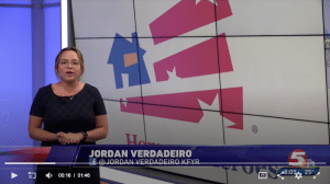 KFYR reporter Jordan Verdadeiro on Homes for Heroes Giving Back to Local Heroes