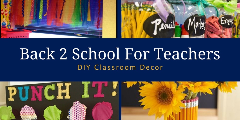 Diy Decor For Teachers Hfh, How To Make Classroom Curtains