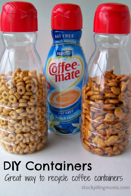 DIY Coffe Creamer Containers