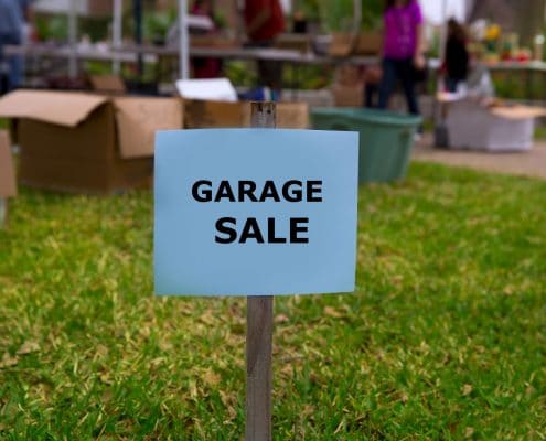 Have a garage sale