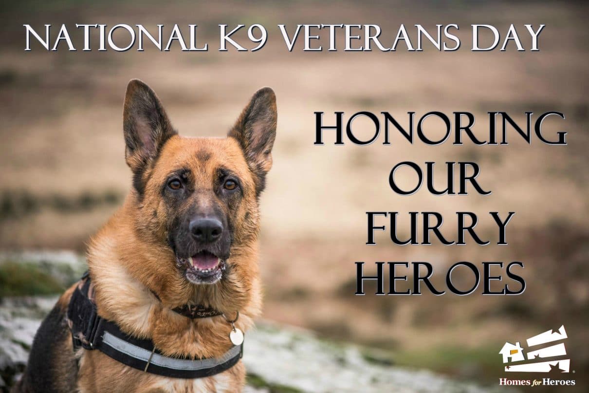 National K9 Veterans Day Honoring Our Furry HeroesHFH