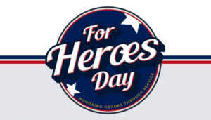 Homes for Heroes For Heroes Day Logo
