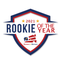 2020 Homes for Heroes Rookie of The Year badge