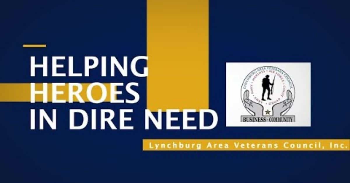 Lynchburg Area Veterans Council Logo Homes for Heroes Foundation Grant Helping Heroes in Need