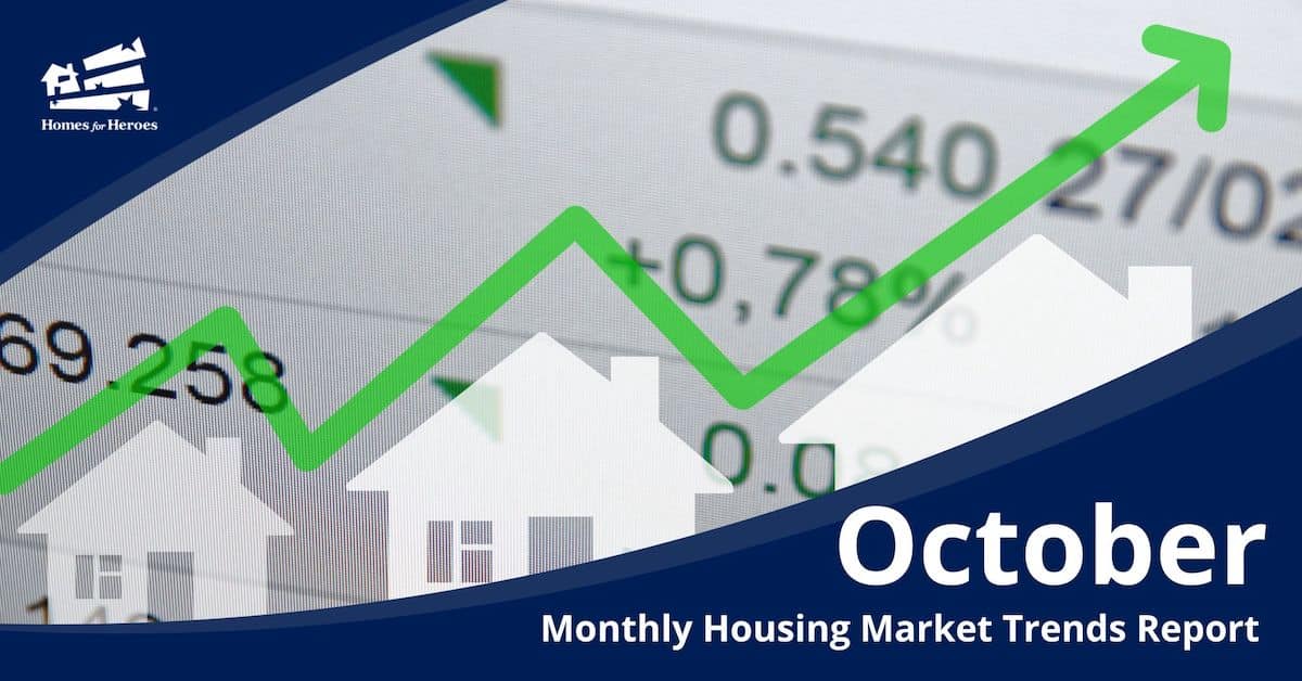Housing Market Trends October Green Trendline Homes for Heroes