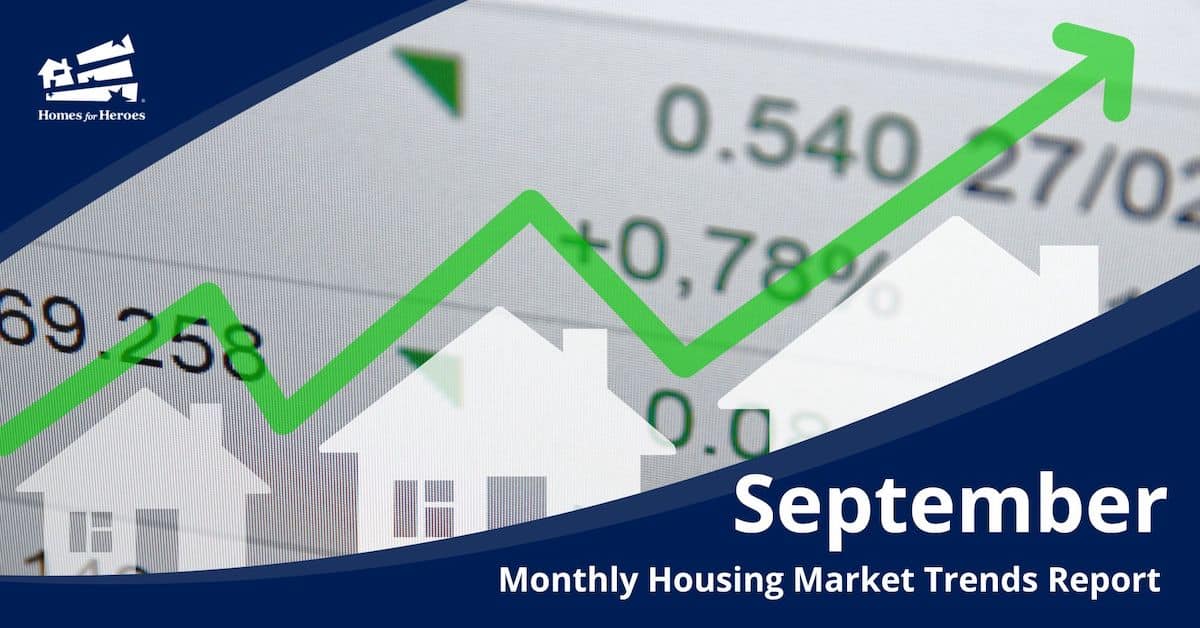 Housing Market Trends September Green Trendline Homes for Heroes