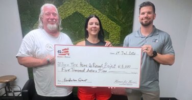 The Home of Record Project Receives $5,000 Grant from Homes for Heroes Foundation