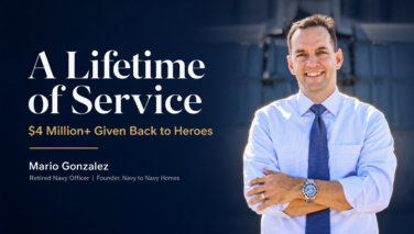 Military Real Estate Agent Mario Gonzalez Gives Back $4M+ to Heroes